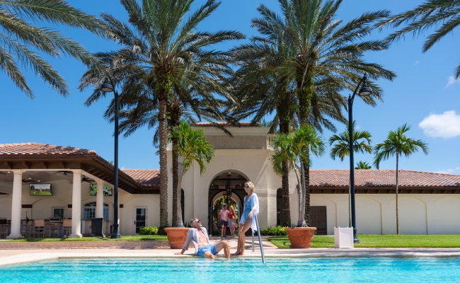 poolside club members