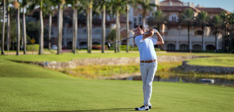 Matt Doyle playing at Florida Golf Course - Tesoro Club Story