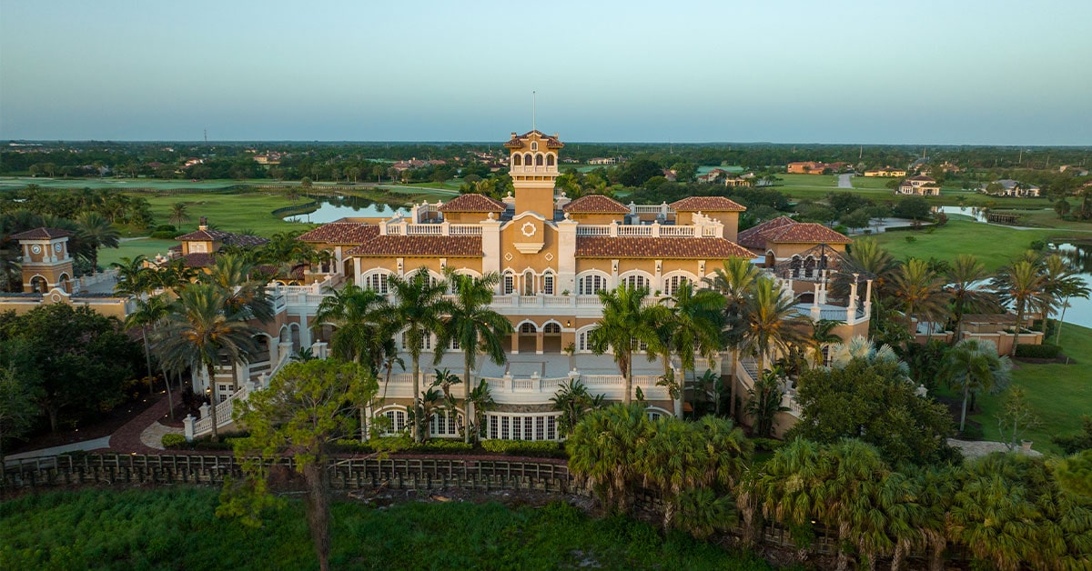 aerial of the tesoro club