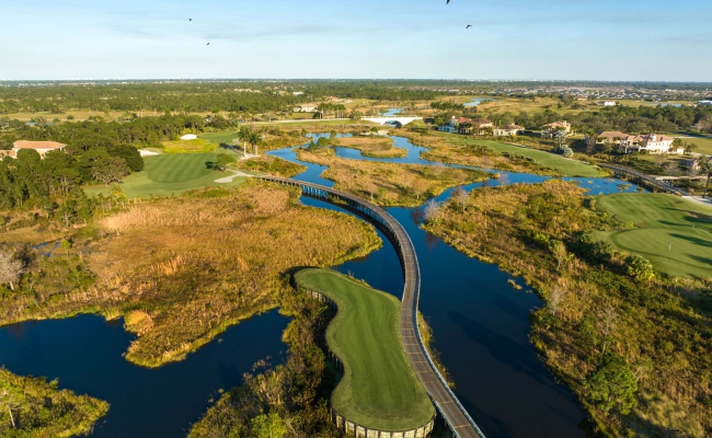 Tesoro Club Golf Course aerial