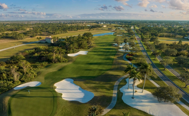 sand dunes on Tesoro Club Golf Course