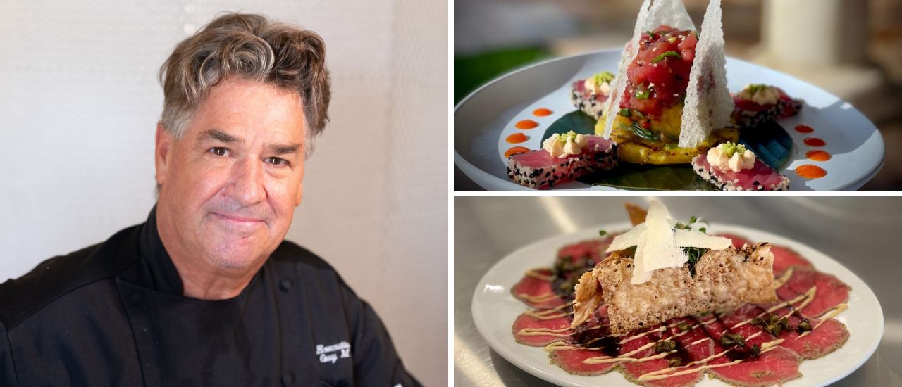 culinary dishes from executive chef guy rettig