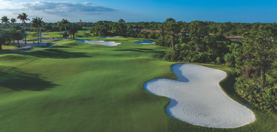 championship golf course at south florida private club